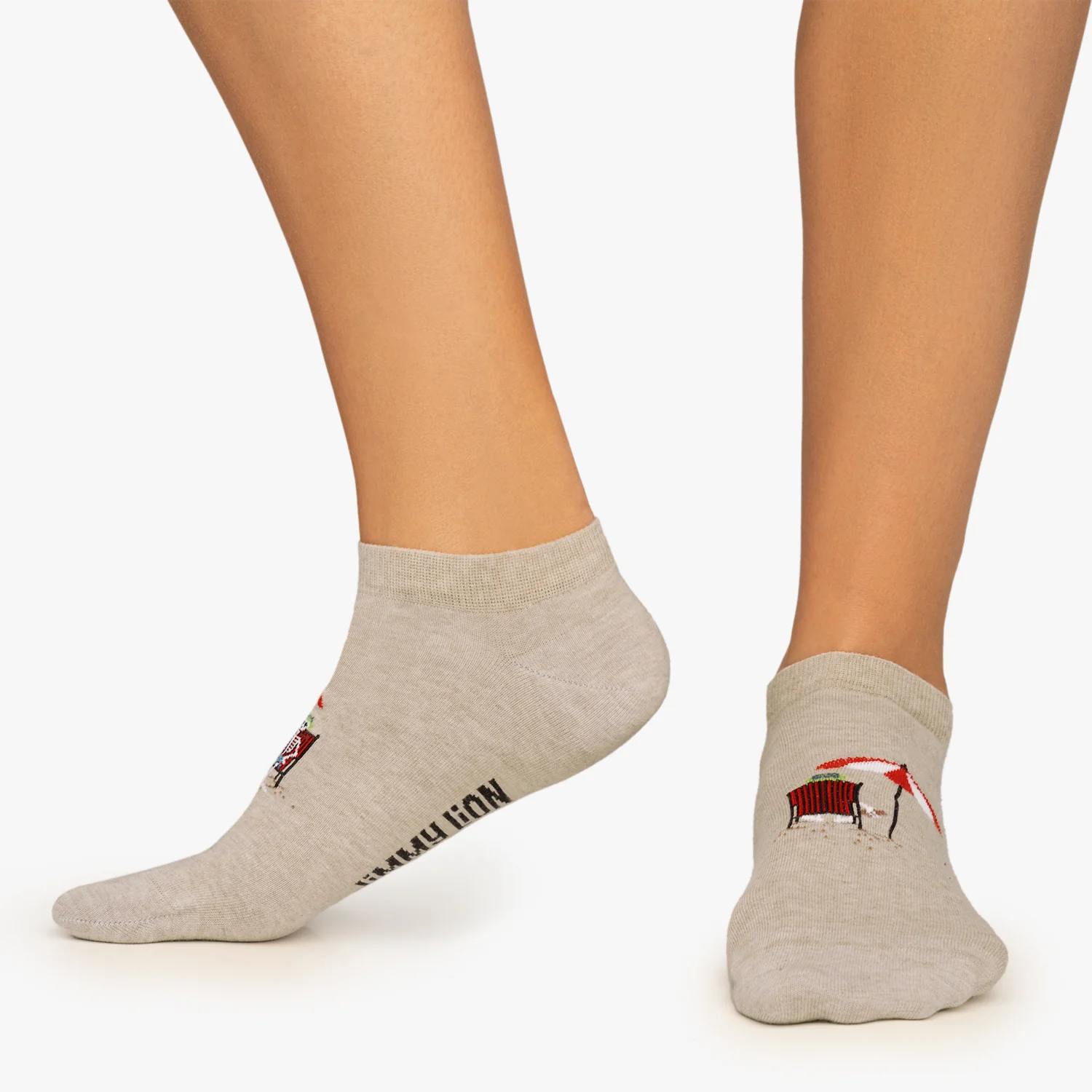 Ankle Death Beach - Beige - Image 3