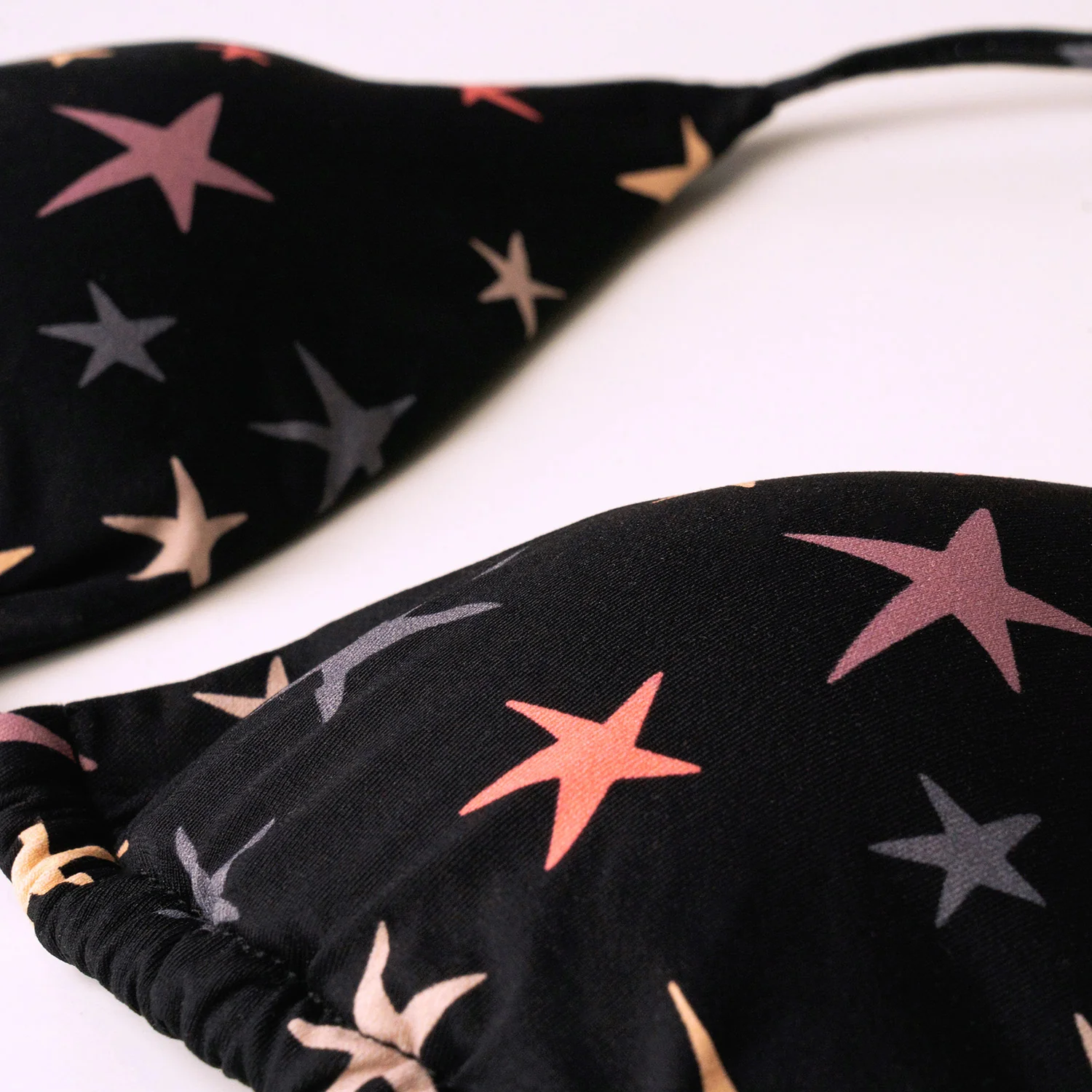 Stars Bikini Top - Black - Image 6